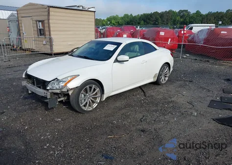 2009 Infiniti G37 z USA, uszkodzony, nr VIN JNKCV66E79M724485